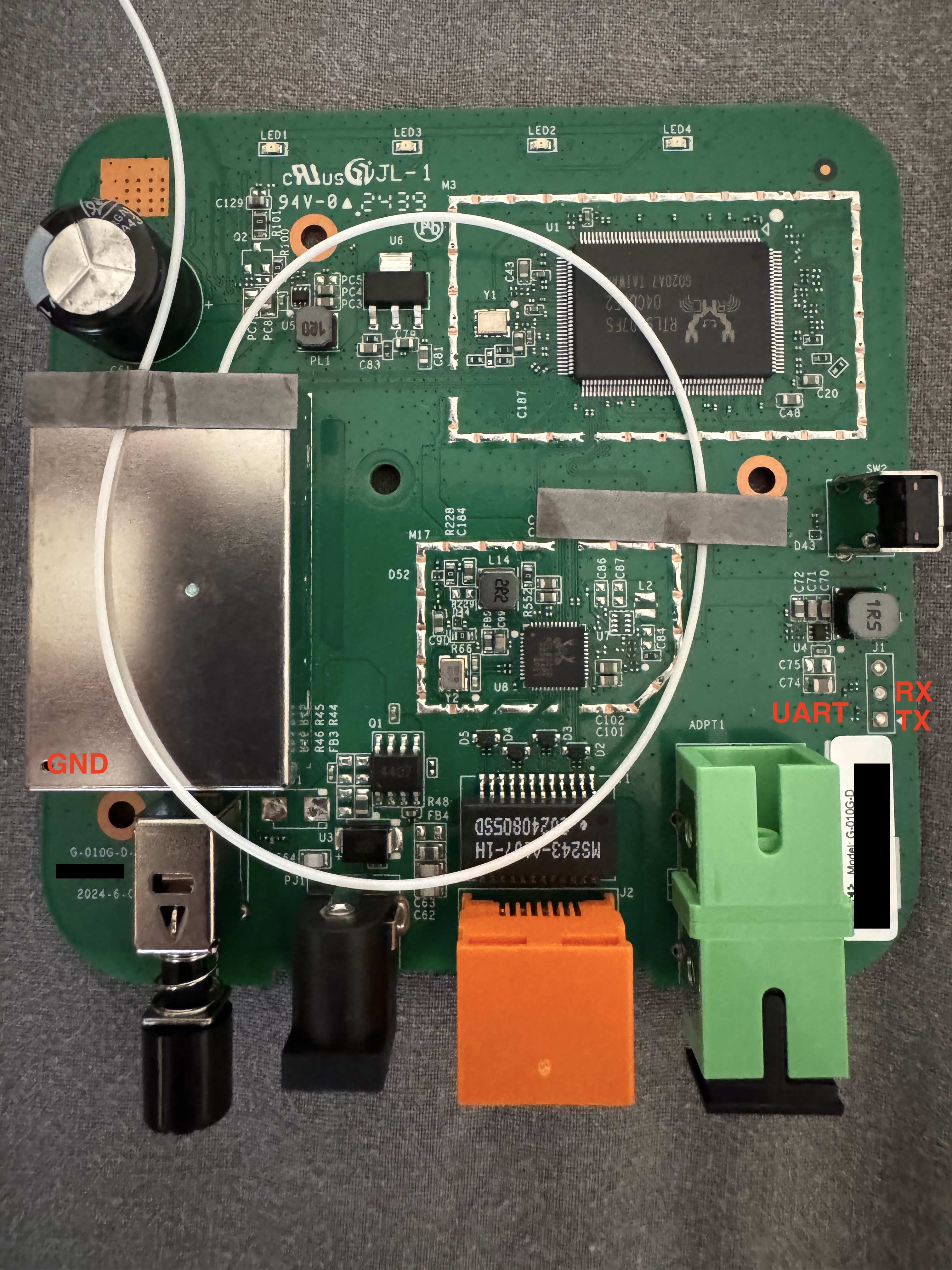 Nokia G-010G-D Internal front-face with TTL Pinout